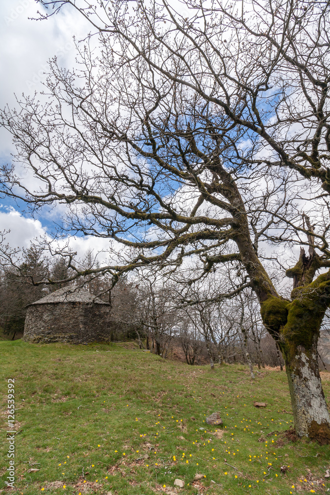 Snow stone storage house Snow stone storage house