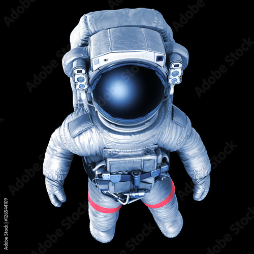 Obraz na płótnie Astronaut, image with a work path w salonie
