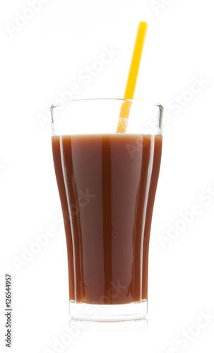 tomato juice isolated on white background