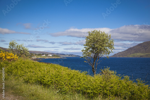 Landschaft von Wester Ross, einer Region an der NW Küste von Schottland