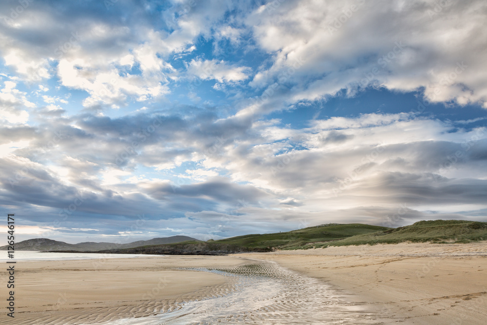 Beautiful clouds on Harris beach Beautiful clouds on Harris beach