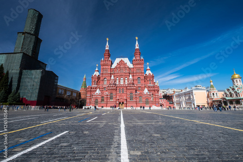Moscow's State Historical Museum in the Red Square, Russia