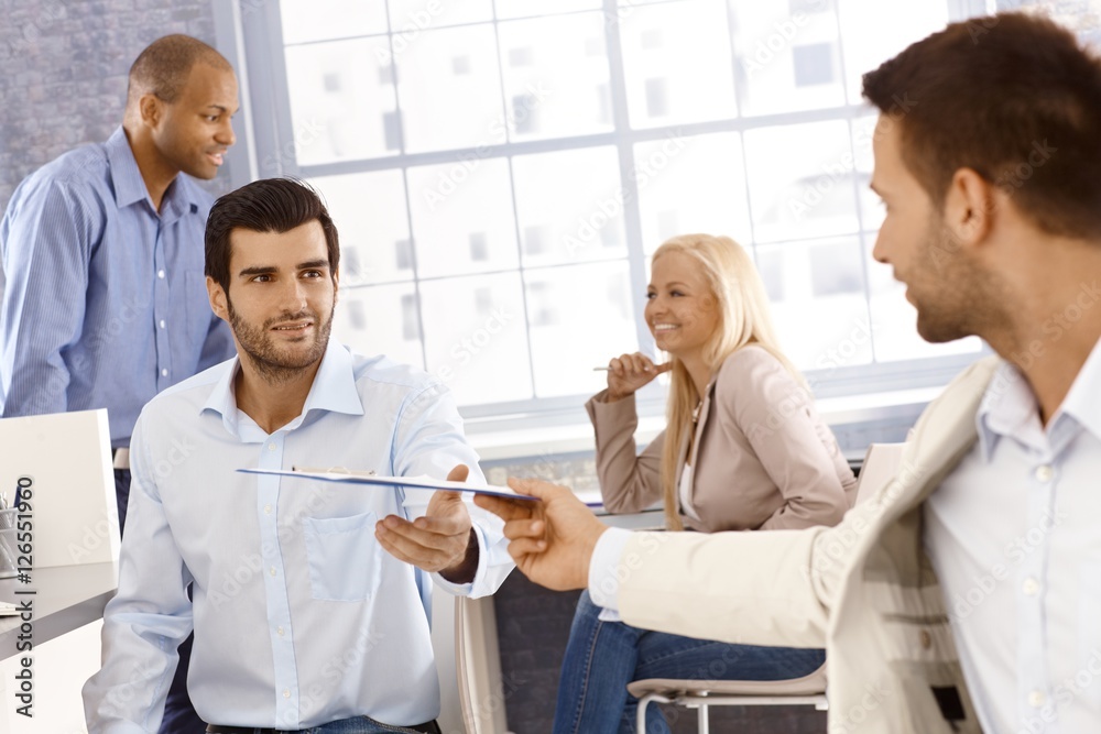 Fototapeta premium Office life