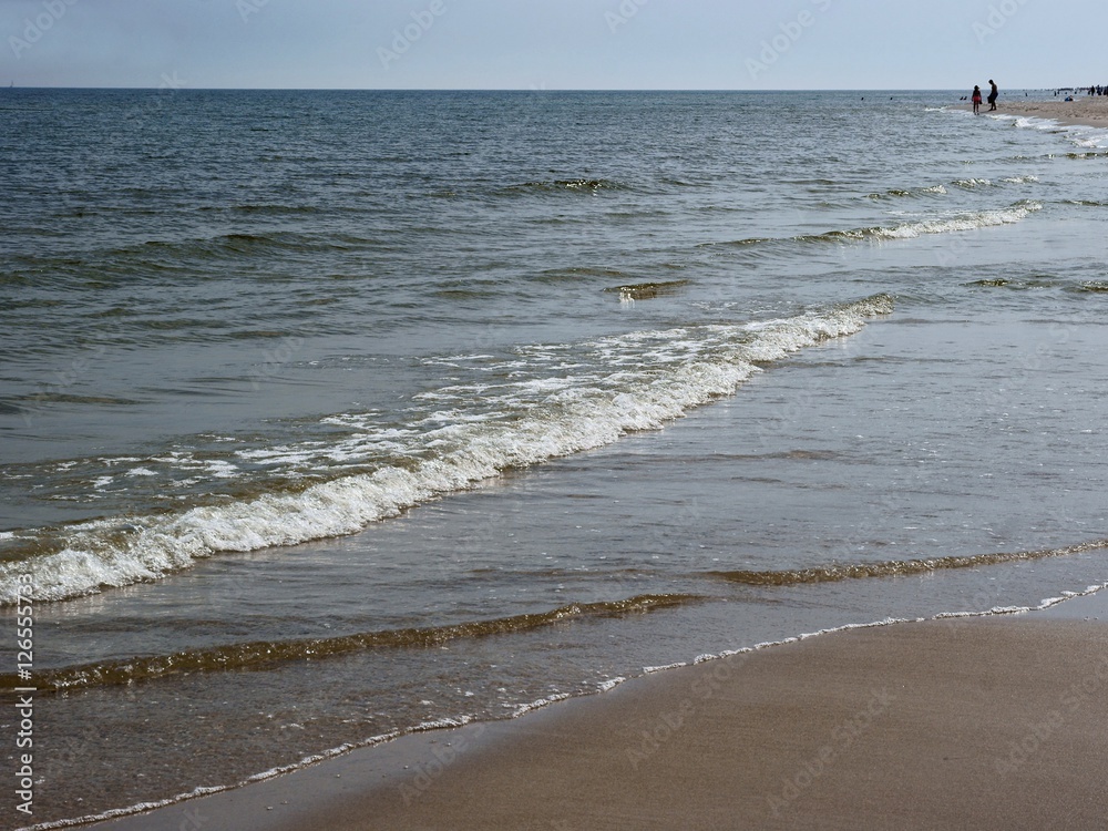 beach and  Baltic sea side