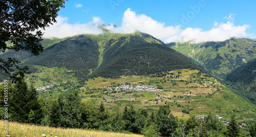 Aran valley in the Catalan Pyrenees, Spain photo