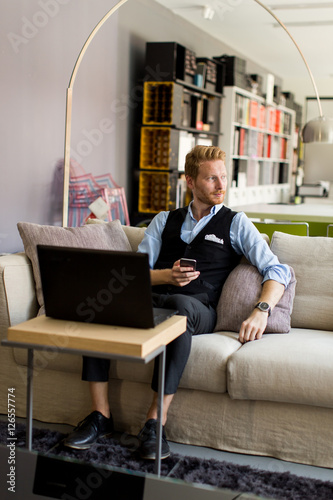 Man in the office