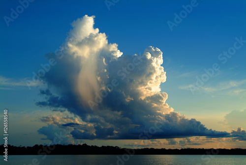 Fotografi Thunderhead, Amazon Rainforest