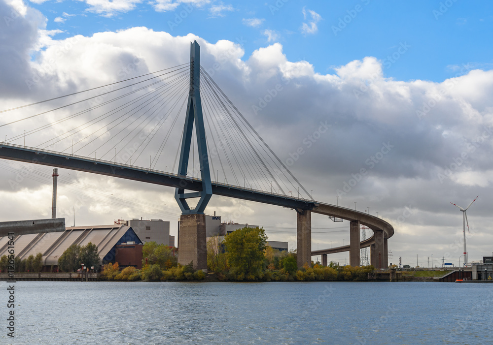 Köhlbrandbrücke in Hamburg