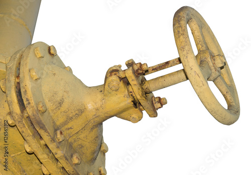 Rusted valve