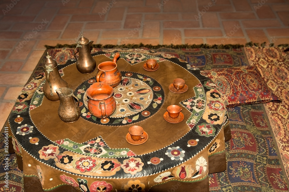 Bohemian tea table