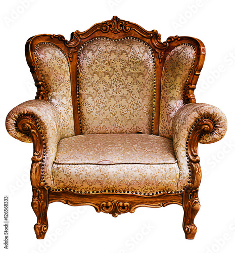 Old elbow-chair
