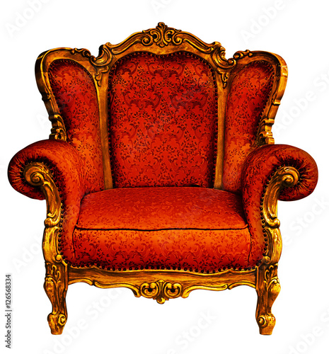 Old elbow-chair