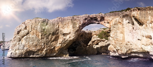 Mallorca - Spain - Balearische Inseln - Panorama Felsen & Meer -Felsenbogen Porto Cristo 