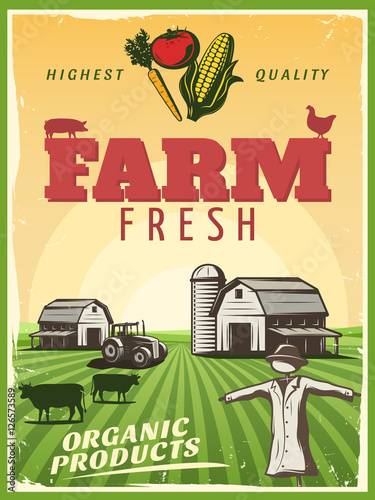 Ranch Farm Poster
