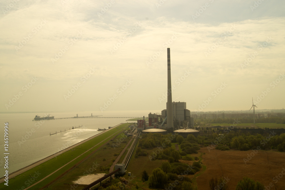 Obraz premium Steinkohlekraftwerk