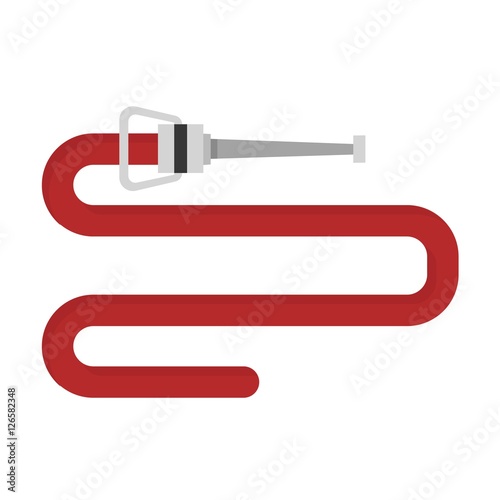 Firehose vector illustration.