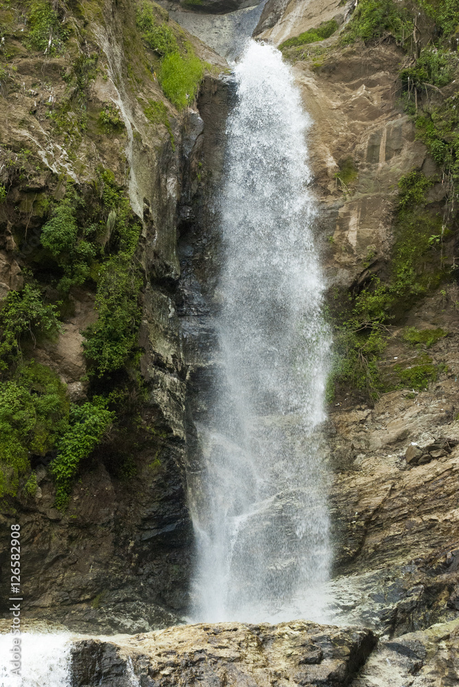 Obraz premium Waterfall in Solola, Guatemala