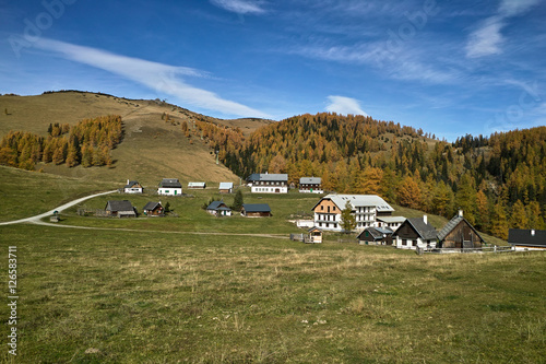 Aflenzer Bürgeralm im Herbst - Blickrichtung Norden photo