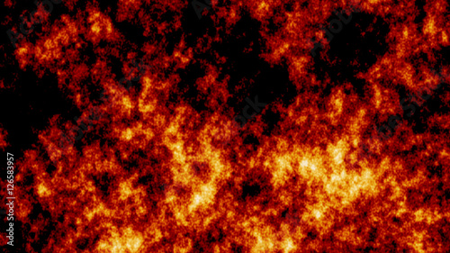 Infernal fire background, 3d illustration