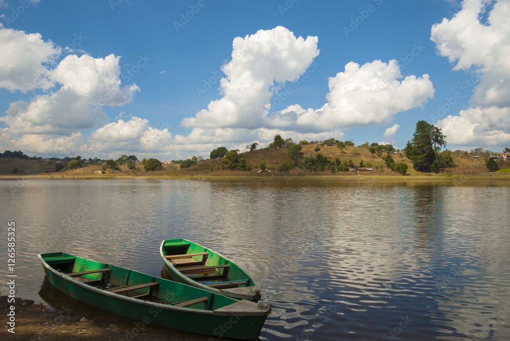lagoon Lemoa. Quiche in Guatemala
