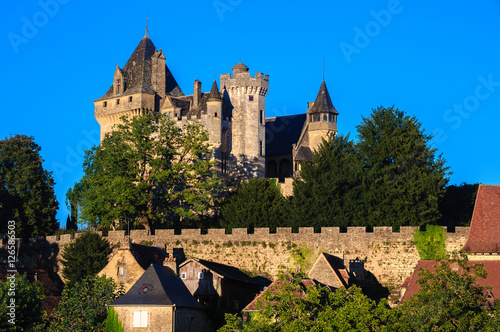 Castle of Montfort, Dordogne department (France) photo