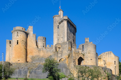 Castle of Bonaguil, Aquitaine (France) photo