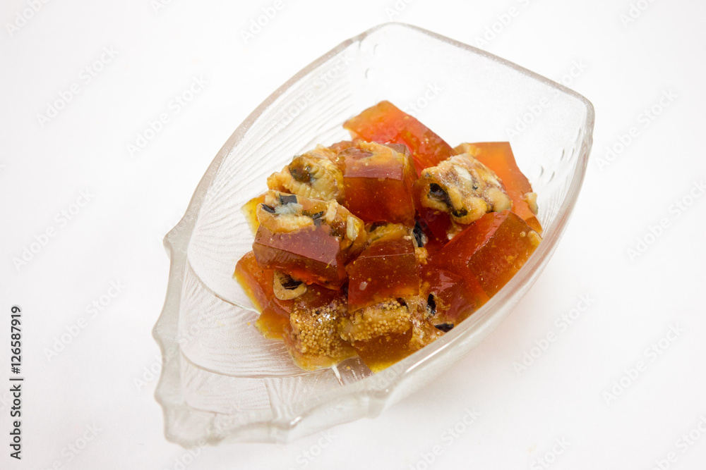 太刀魚の煮こごり 太刀魚の煮こごり