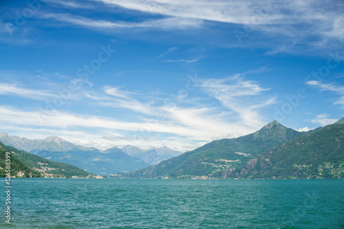 Fototapeta Naklejka Na Ścianę i Meble -  Mountains in Italy near the lake Como in summer