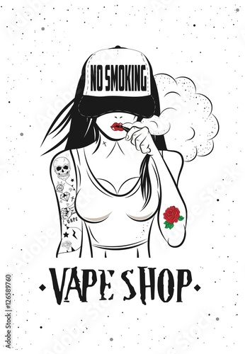 Poster Foe Vape Shop
