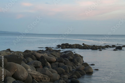 Davao City Baywalk, Ecoland, Philippines - with stone formation