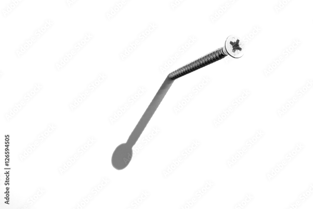 screw tool white isolate screw tool white isolate