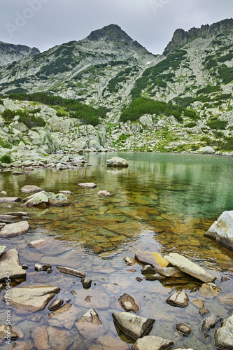 Amazing view around Samodivski lakes, Pirin Mountain, Bulgaria
