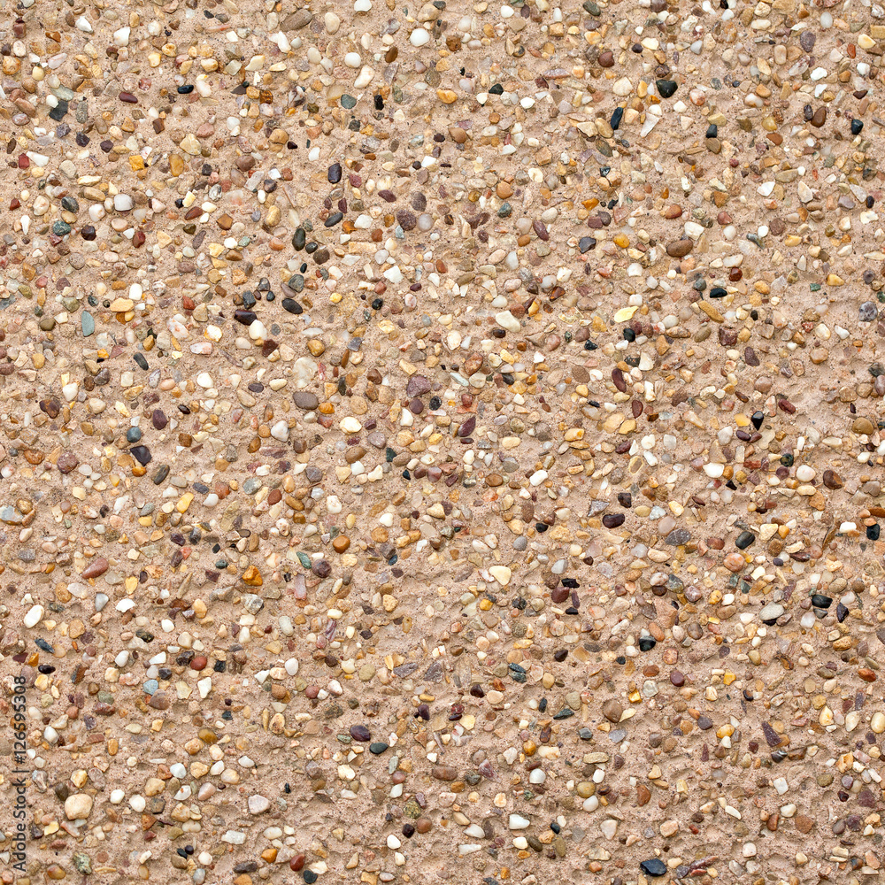 Gravel facade texture close up Gravel facade texture close up