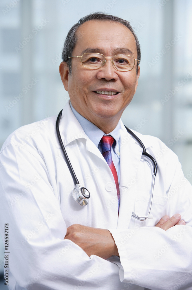 Doctor with arms crossed