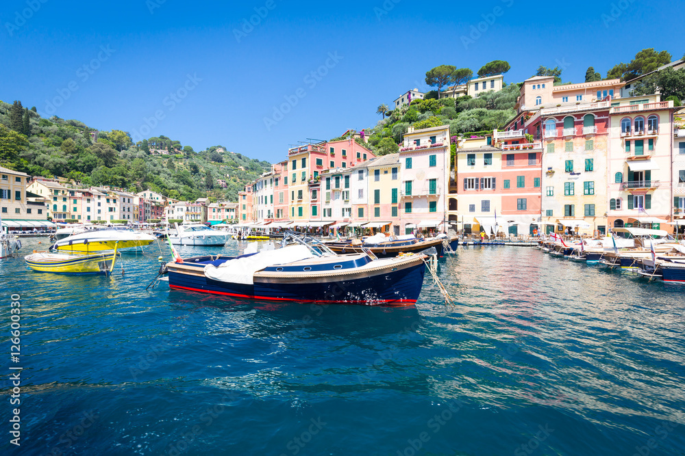 Portofino, Italy - Summer 2016 - view from the sea