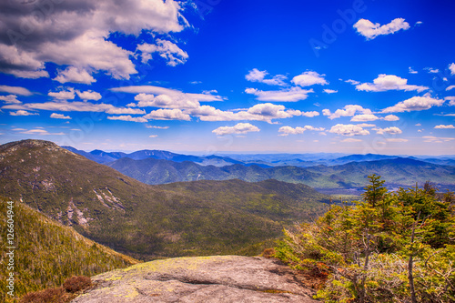 Lookout from Mount Marcy in the High Peaks Region of Adirondack State Park  photo