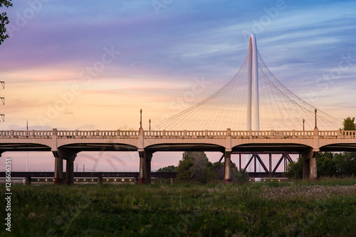 The Margaret Hunt Hill Bridge