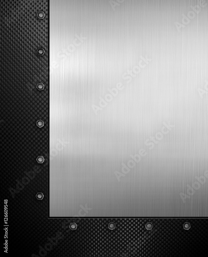 metal template with L Shape background