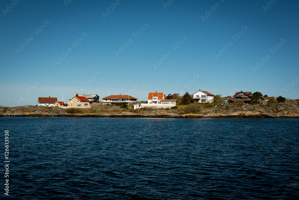 Sweden , Göteborg fishing village 