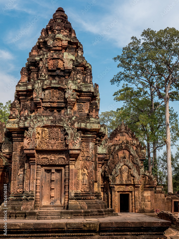 Banteay Srei temple, Angkor, Cambodia