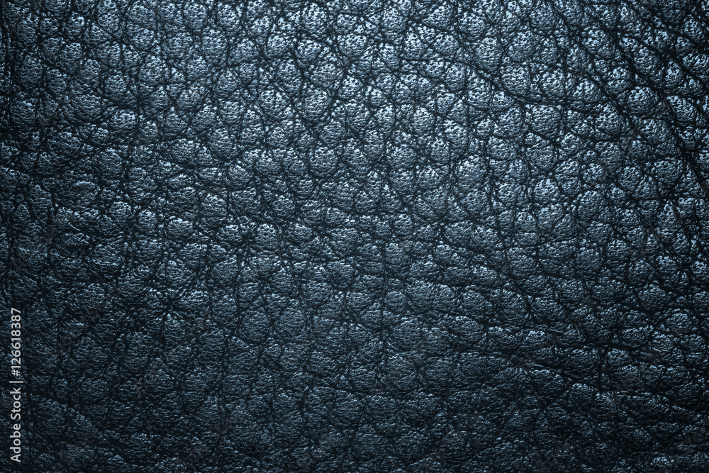 Deep blue leather texture or leather background. Leather sheet for making leather bag, leather jacket, furniture and other. Abstract leather pattern for design with copy space for text or image. Deep blue leather texture or leather background. Leather sheet for making leather bag, leather jacket, furniture and other. Abstract leather pattern for design with copy space for text or image.