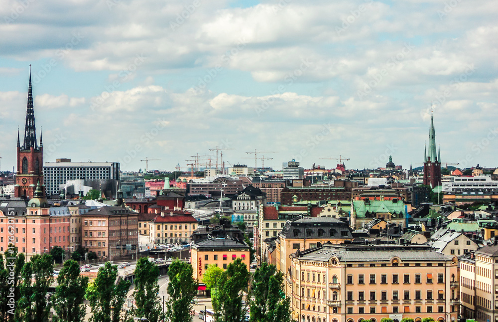 Obraz premium View of Stockholm, Sweden