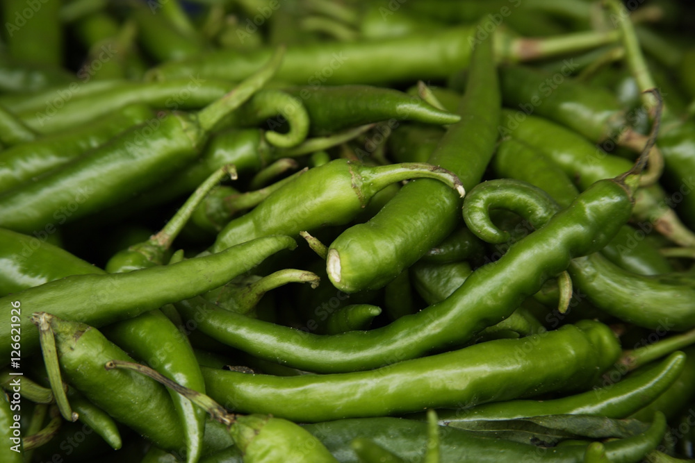 Green chilies Green chilies