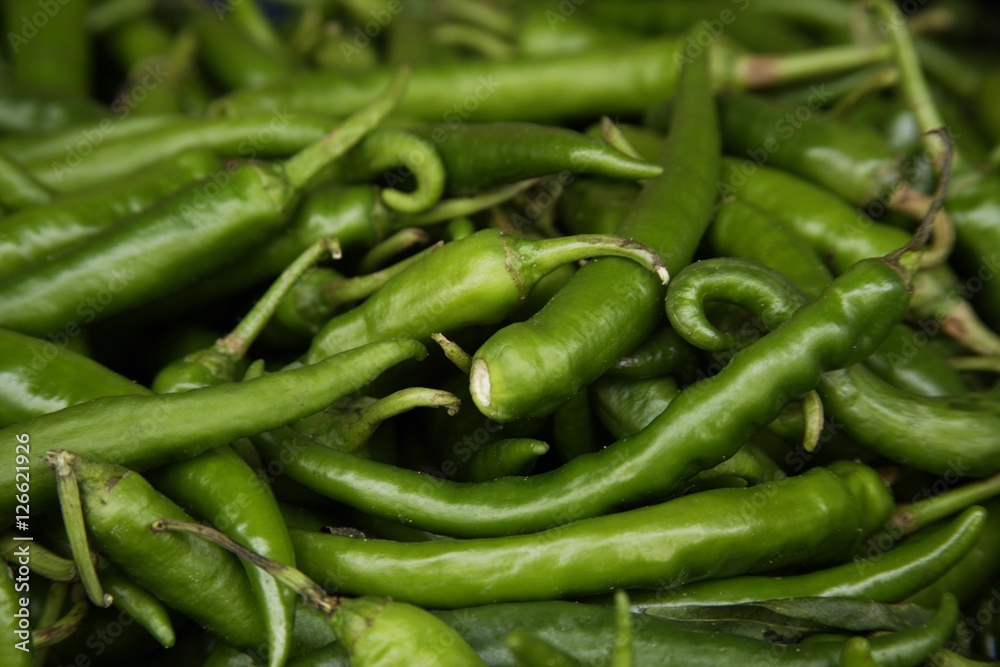 Green chilies