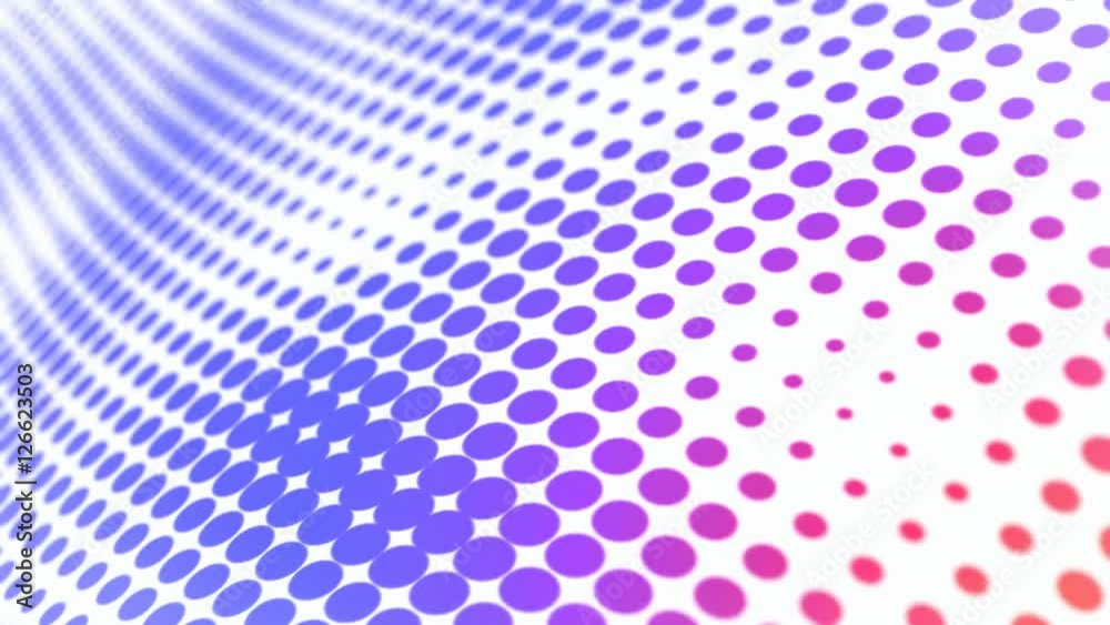 Blue dots motion background seamless loop