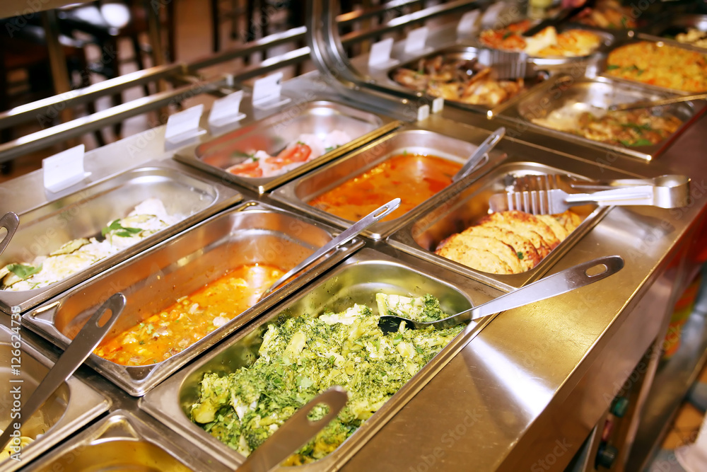 Counter In Cafe Stock Photo | Adobe Stock