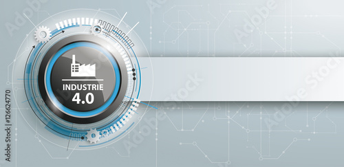 Industrie 4.0 Header mit Banner