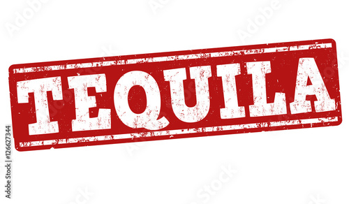 Tequila sign or stamp