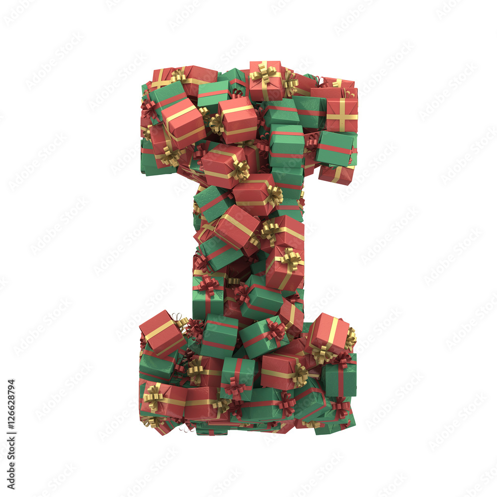 font of red and green gift boxes with red and gold ribbon font of red and green gift boxes with red and gold ribbon