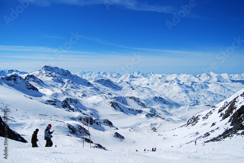 Snowy Mountain Panorama © Lennart
